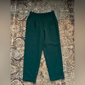 Wilfred dashwood -Dark Green Ankle Pants
